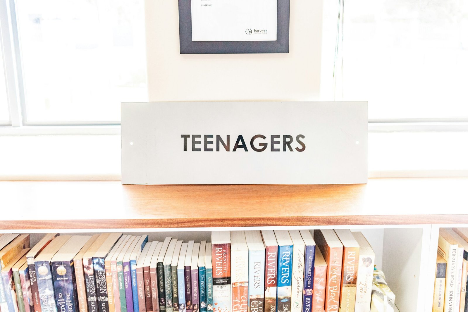 teen saving money at home